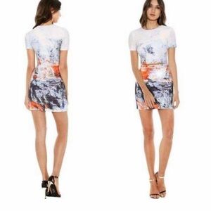 Bec & Bridge Multicolor Abstract Dress